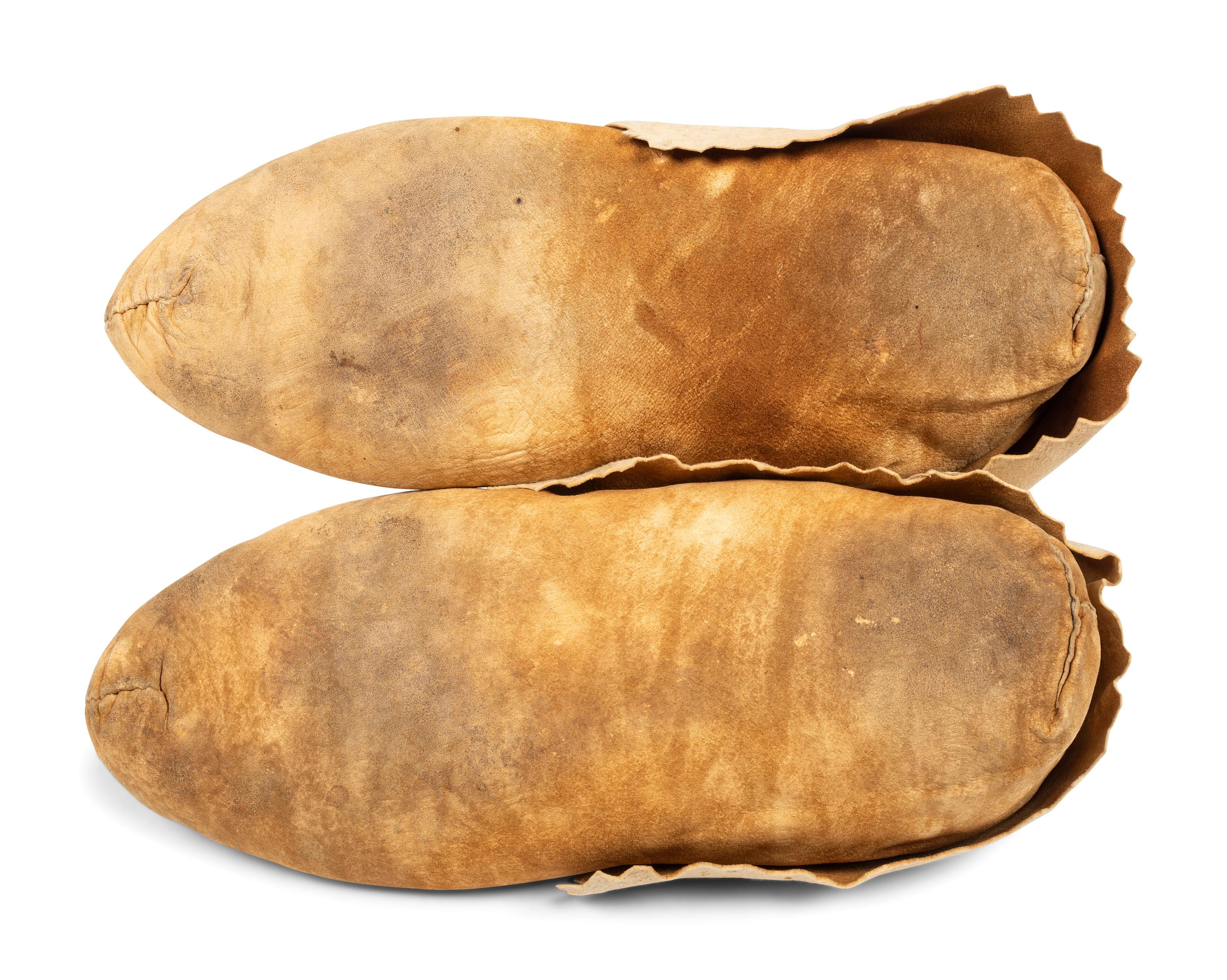 Group of Cree and Menominee Moccasins