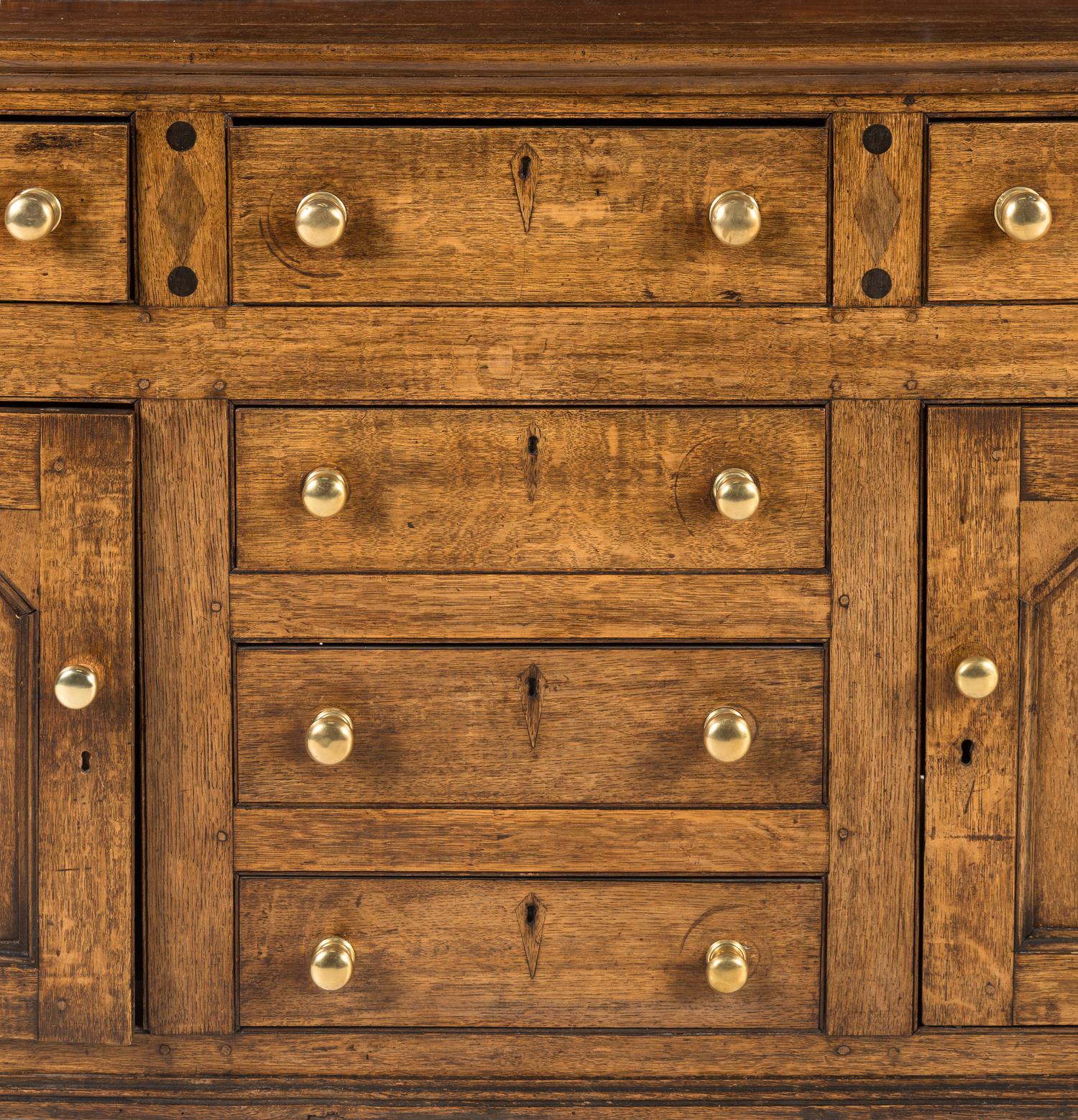 An English Oak Welsh Cupboard