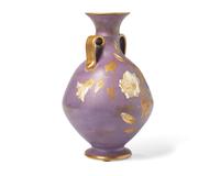 A Wedgwood Lilac Ground Queensware Vase