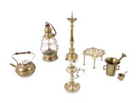 A Collection of Brass Objects