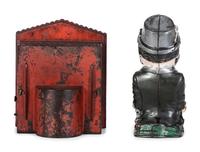 Two Cast Iron Mechanical Banks