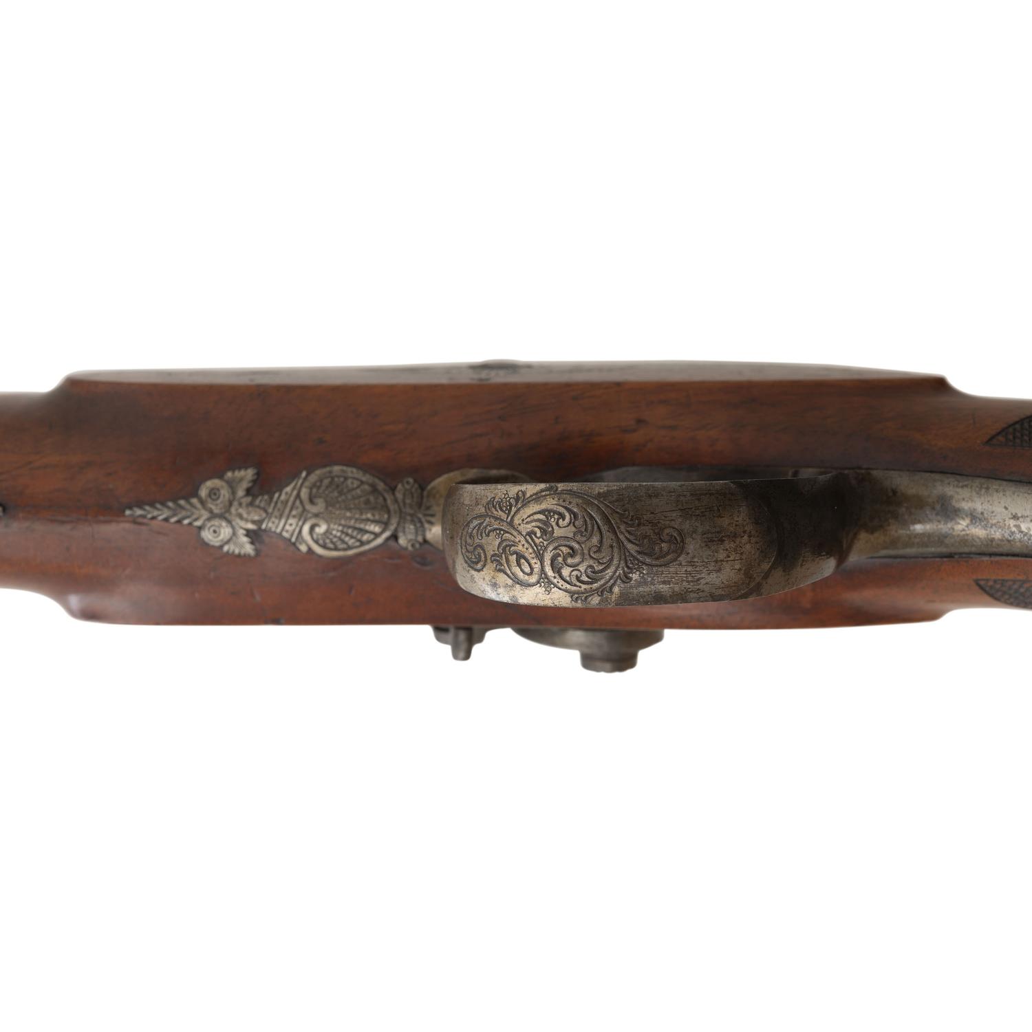 Pair of mid-19th Century Germanic Percussion Target Pistols by A. Dickore of Giessen