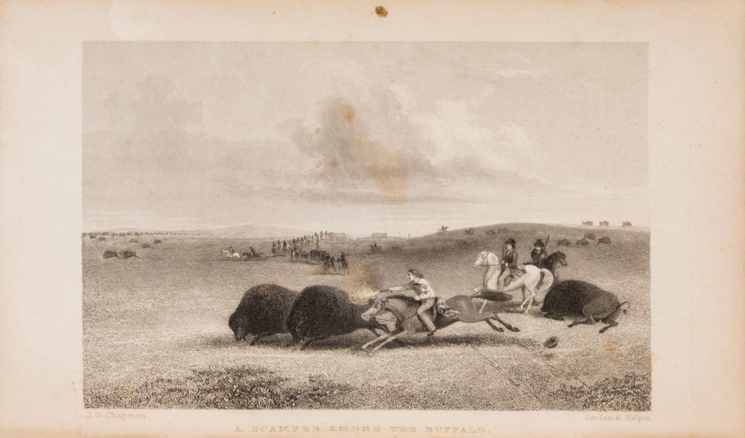 [Americana] Kendall, George Wilkins. Narrative of the Texan Santa Fe Expedition, Comprising a Description of a Tour Through Texas, and Across the Great Southwestern Prairies...