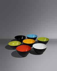 Set of Seven Krenit Bowls, Torben Ørskov & Co. A/S, Denmark