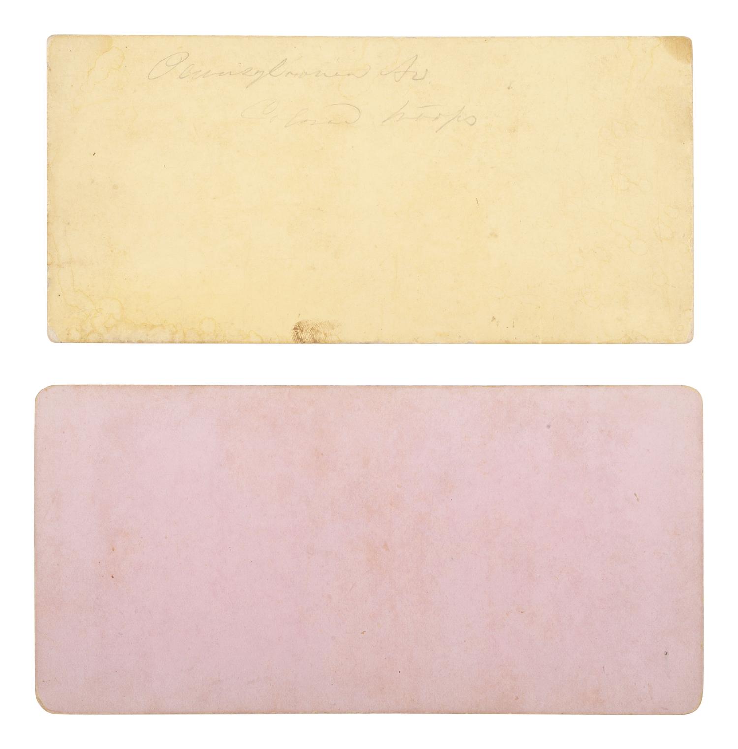 [LINCOLN, Abraham (1809-1865)]. The Lincoln funeral in WASHINGTON. 10 stereoviews, incl. procession.