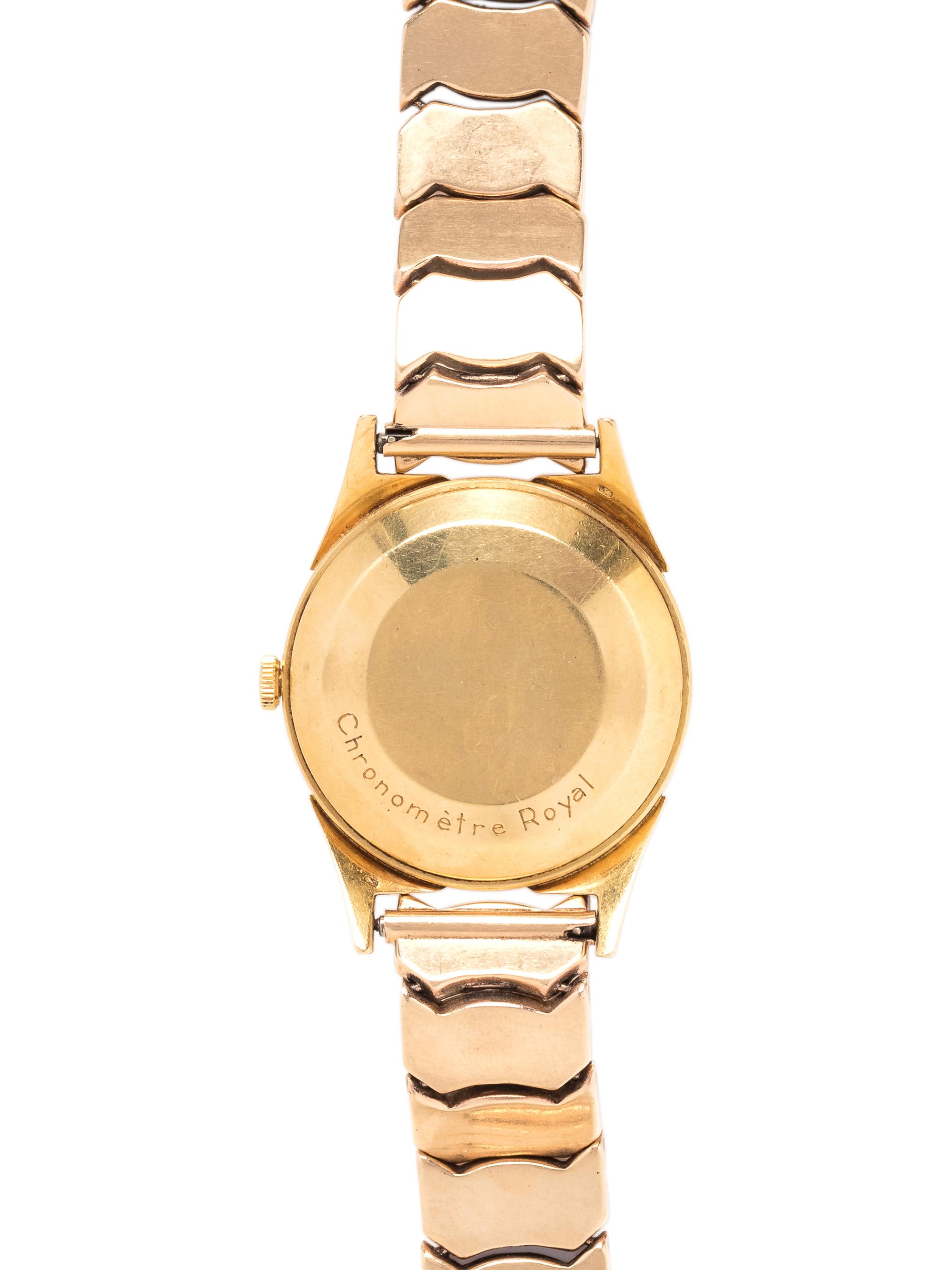 VACHERON CONSTANTIN, YELLOW GOLD WRISTWATCH