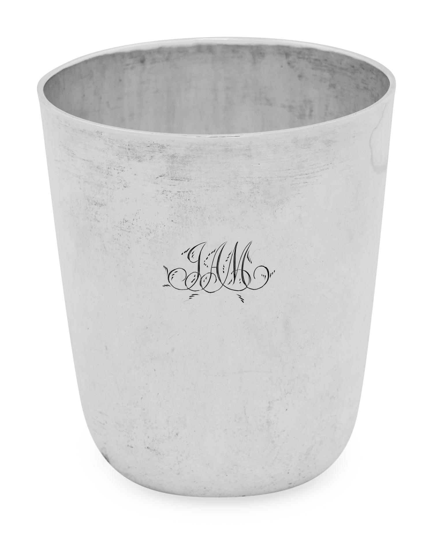 A Tiffany and Co. Silver Tumbler