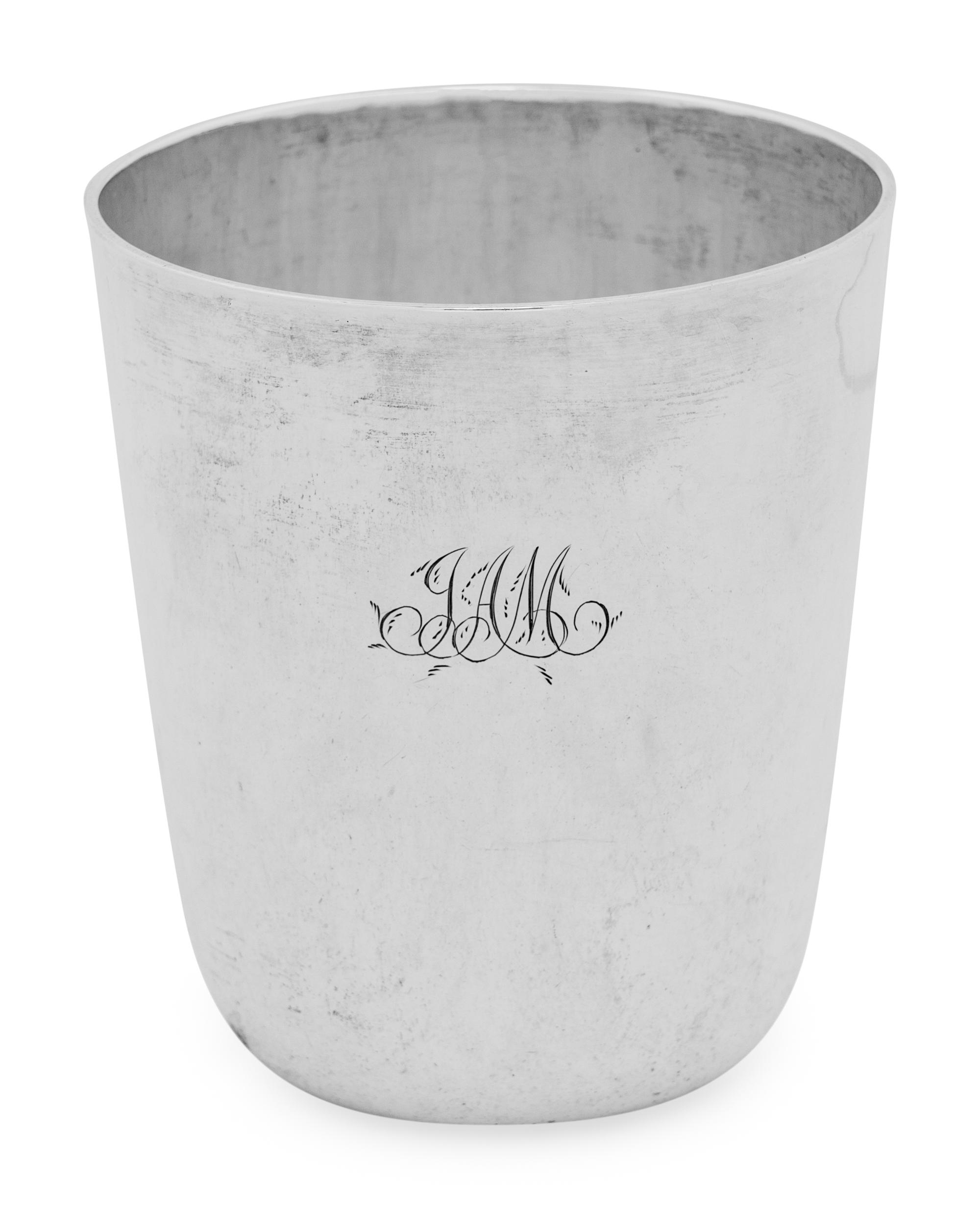 A Tiffany and Co. Silver Tumbler