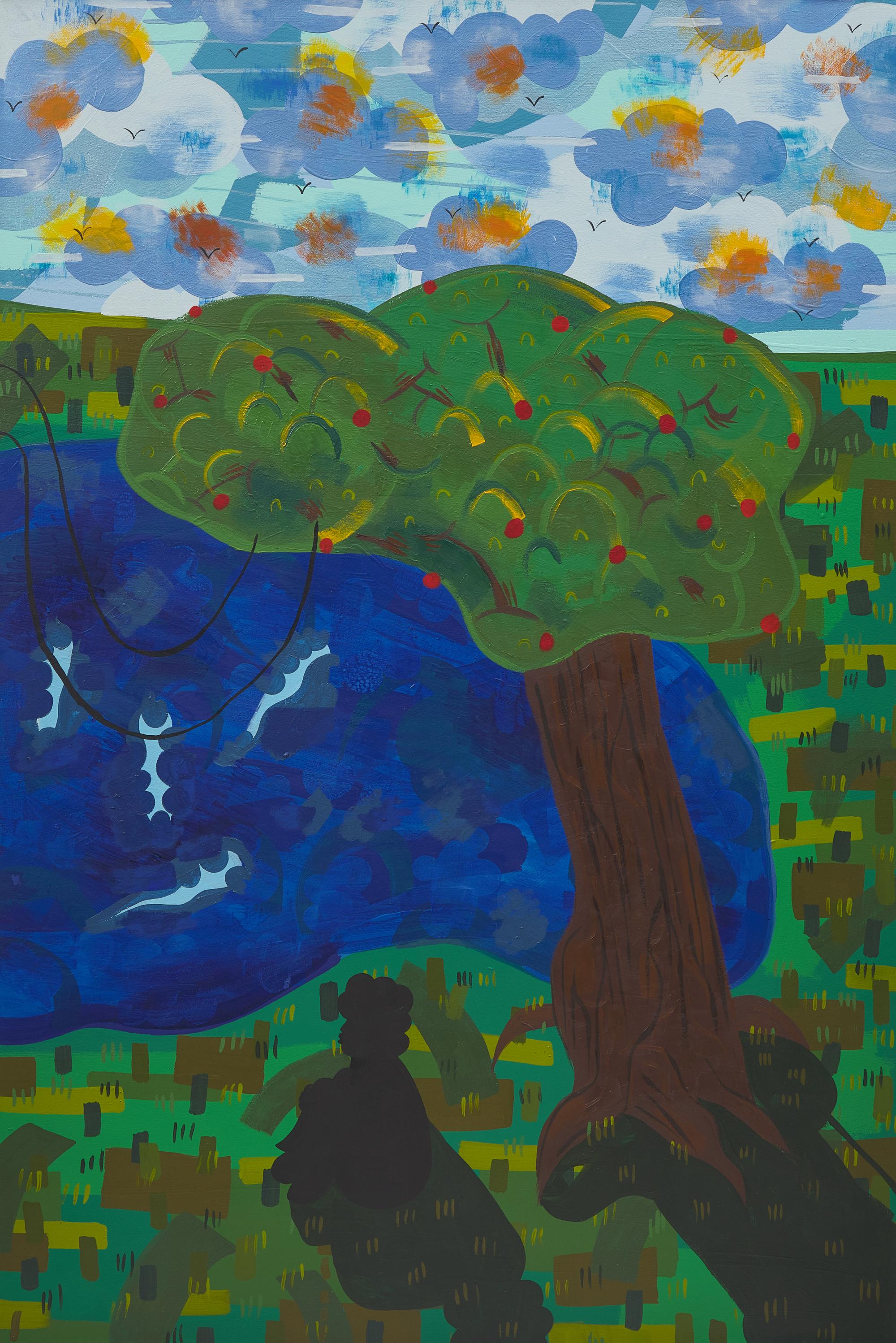 Azikiwe Mohammed (American, b. 1984) — Leroy's Swimming Hole , 2021