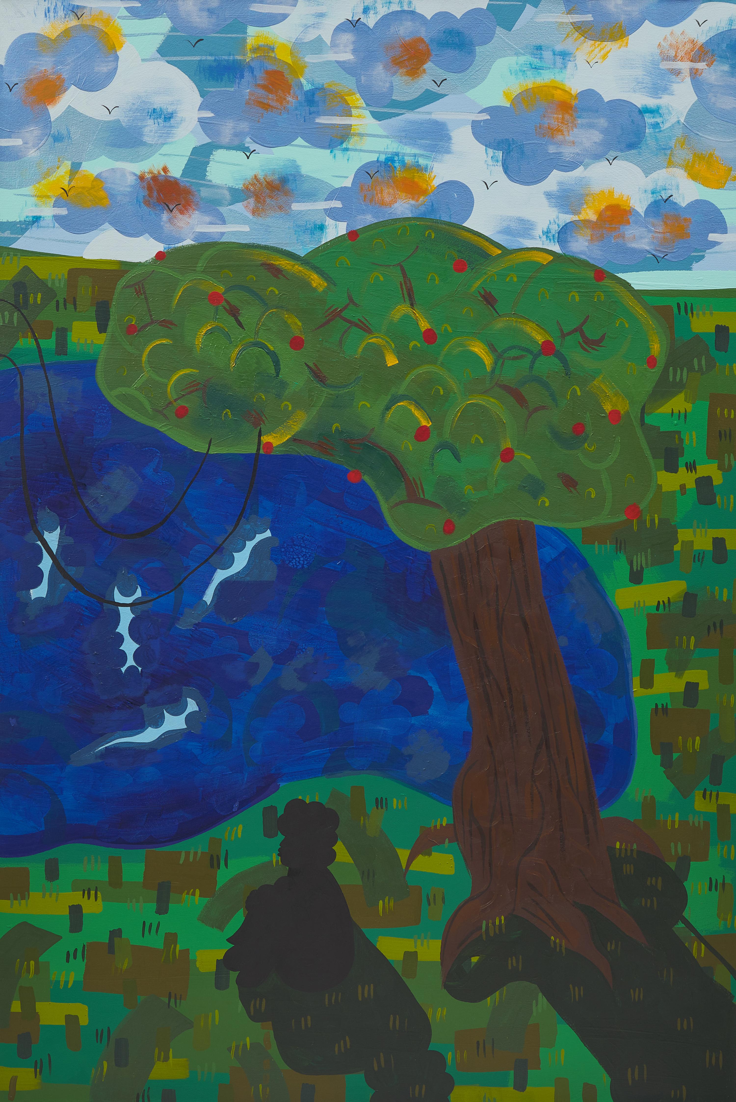 Azikiwe Mohammed (American, b. 1984) — Leroy's Swimming Hole , 2021