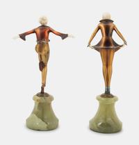 Two Art Deco Dancers