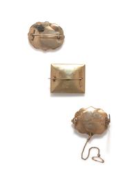 VICTORIAN, COLLECTION OF MOURNING BROOCHES