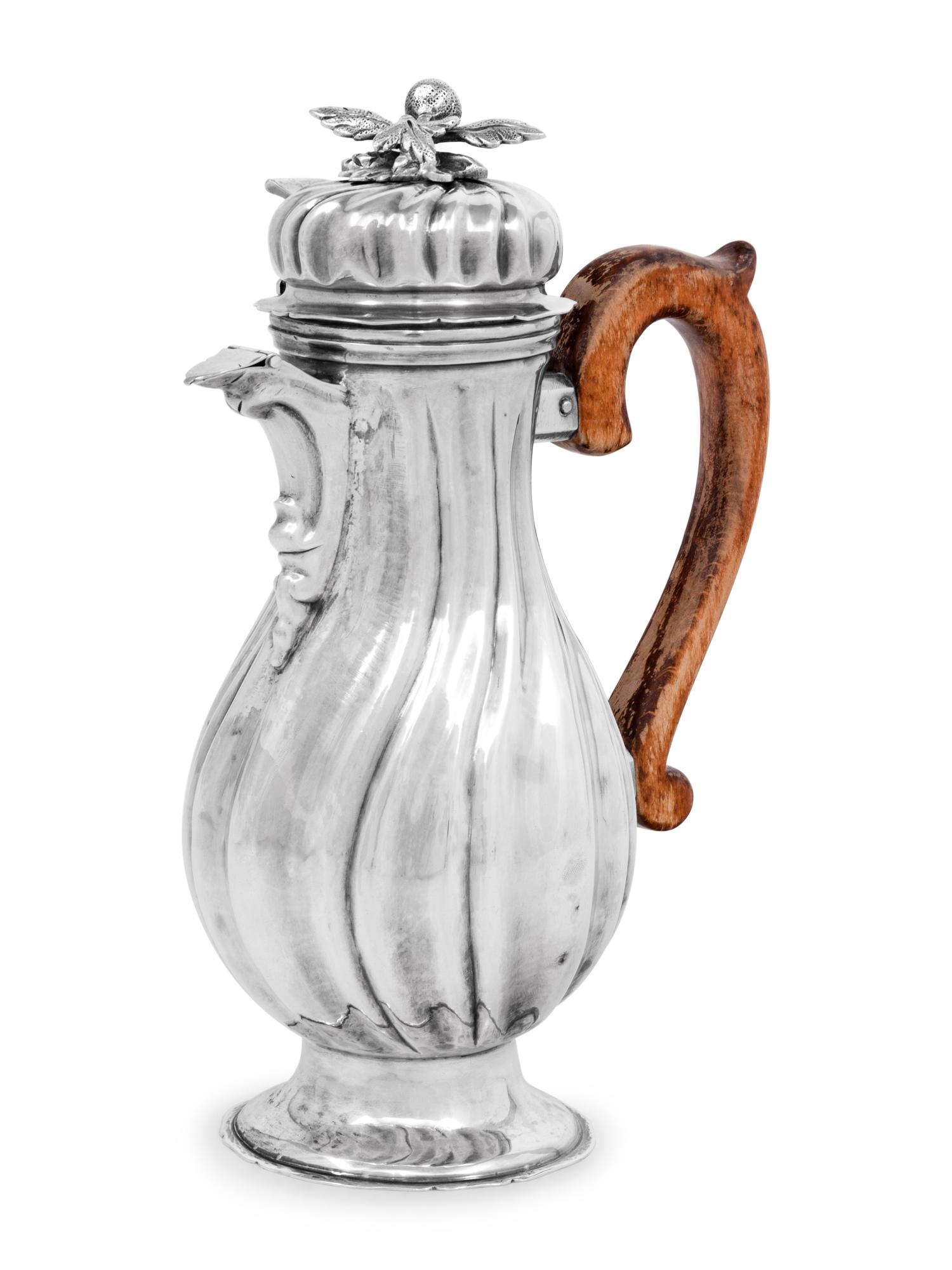 A Louis XV Silver Coffee Pot