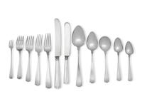 An American Silver Flatware Service
