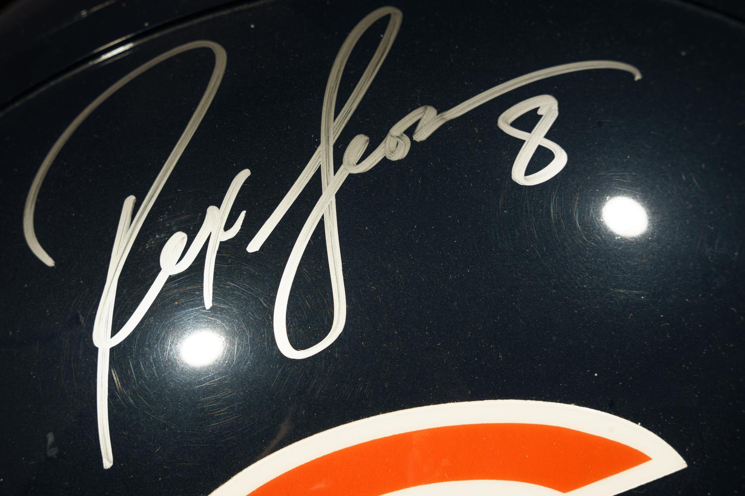 A Group of Chicago Bears Signed Items Including Dick Butkus, Gale Sayers and Brian Urlacher,