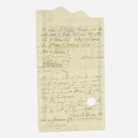 [Presidential] Monroe, James United States Loan-Office Certificate, signed