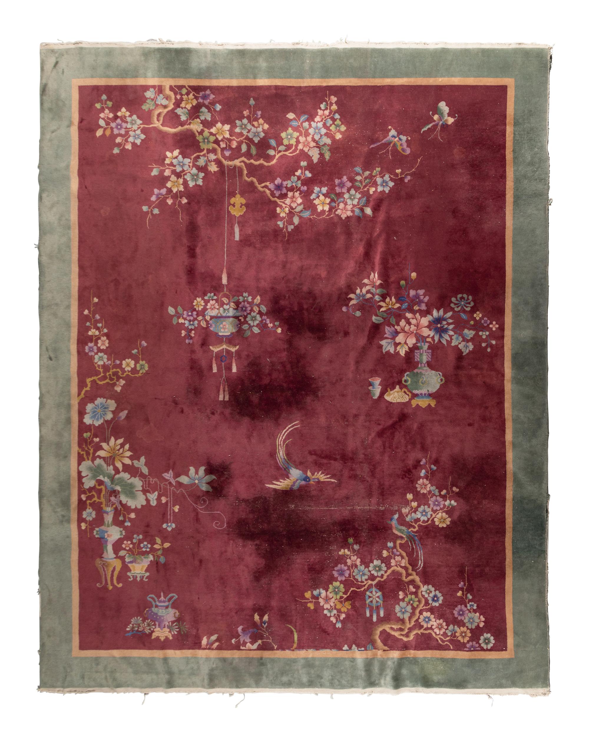 A Chinese Wool Rug