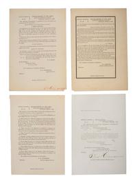 [RECONSTRUCTION]. A group of 26 General Orders, many concerning the post-war governance of the South, as well as death announcements of President Franklin Pierce, Edwin Stanton, and Generals Wool, Rosseau, and Rawlins, comprising: