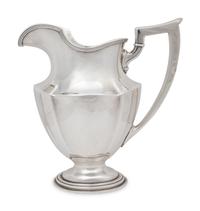 An American Silver Water Pitcher
