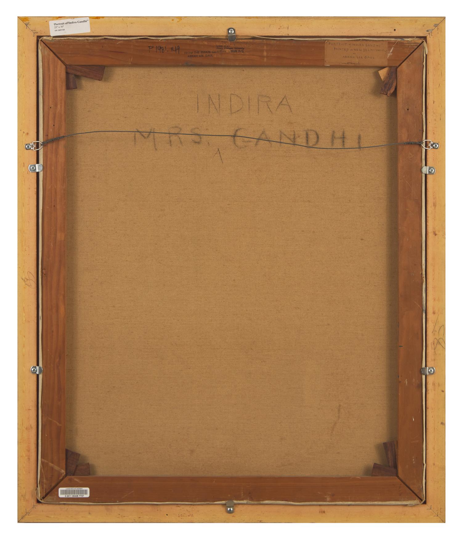 Portrait of Indira Gandhi