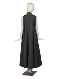 Geoffrey Beene Sleeveless Wool Dress with Crystal Embellishments, 1960s