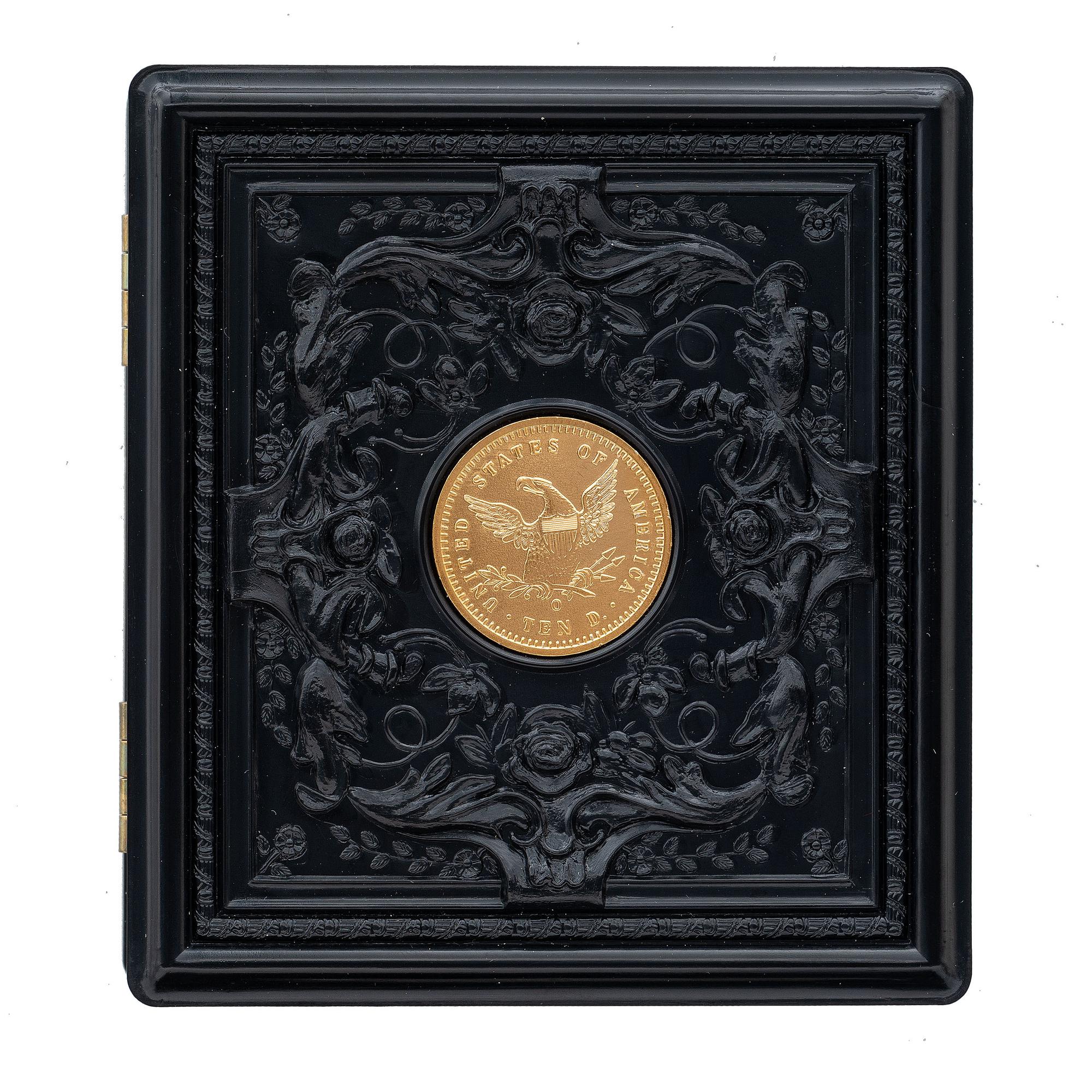 [EXONUMIA]. Civil War Battlefield Commemorative two-coin proof set. US Mint, 1995.