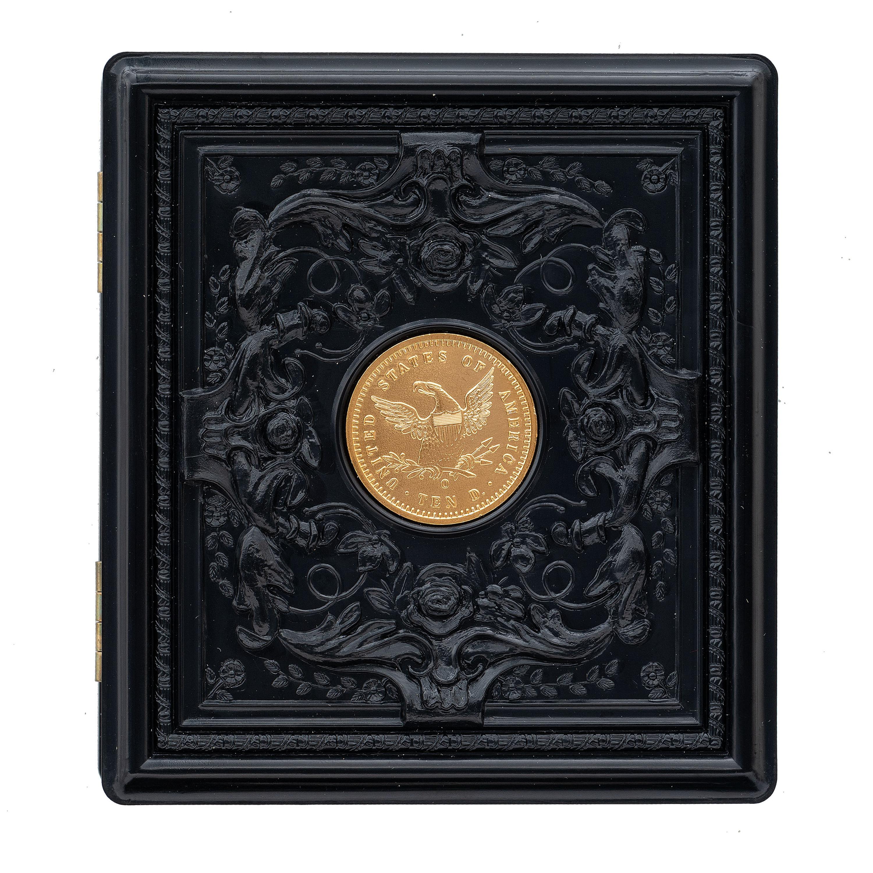 [EXONUMIA]. Civil War Battlefield Commemorative two-coin proof set. US Mint, 1995.