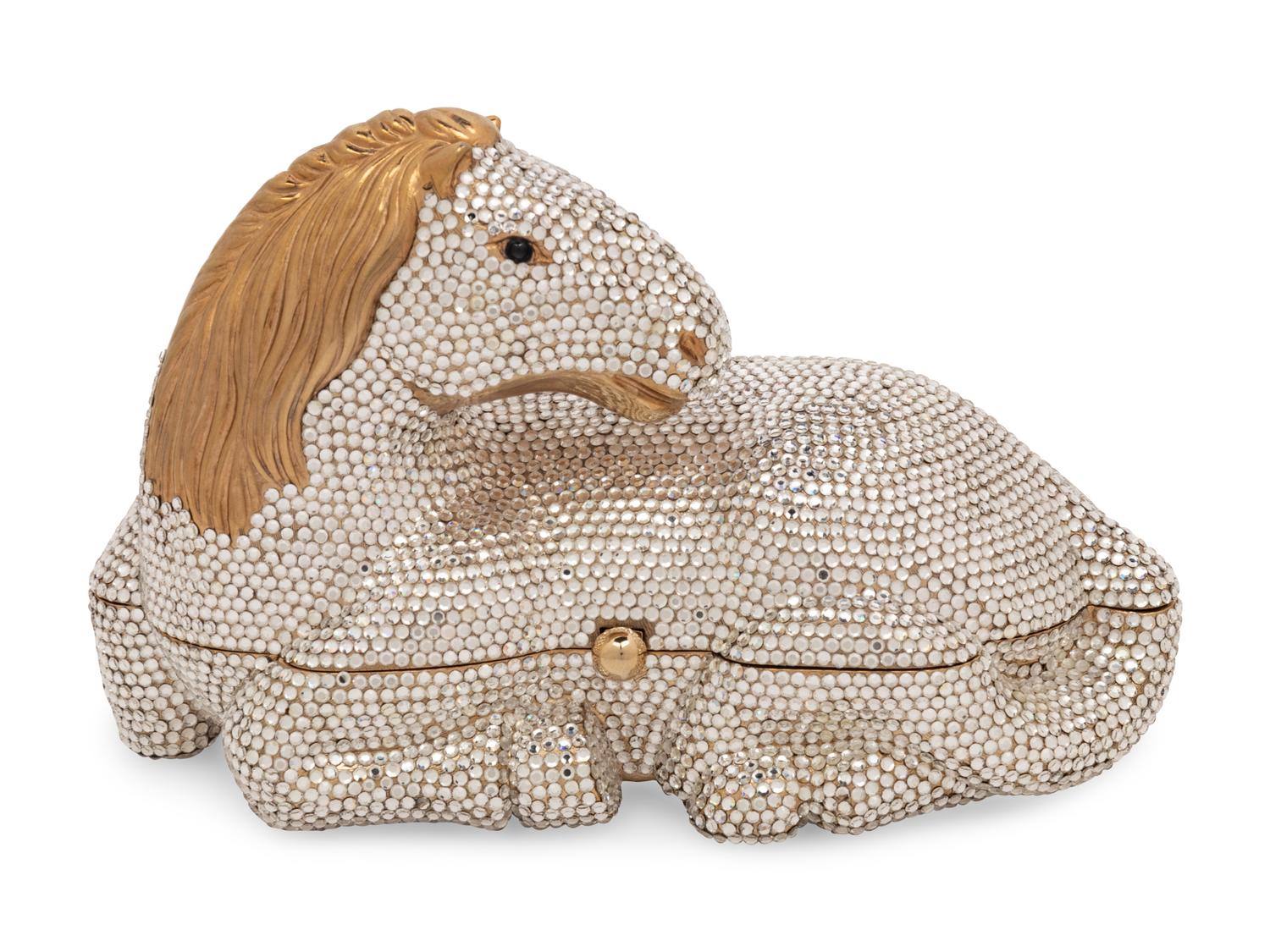 Judith Leiber Horse Minaudière