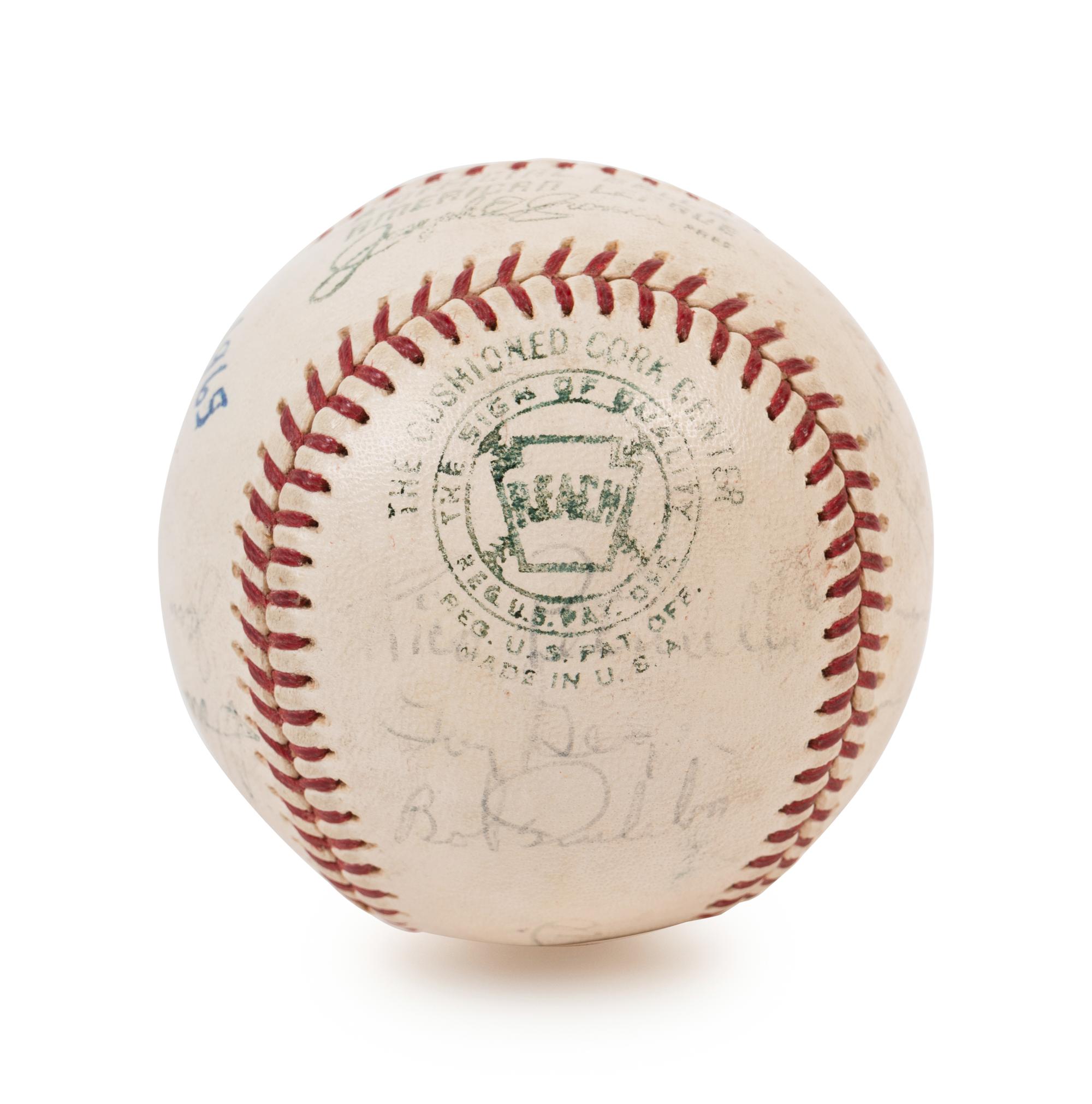 A 1965 Boston Red Sox Team Signed Autograph Baseball (BAS Beckett Authentication Services Certified),