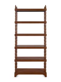 A Regency Style Walnut Étagère
