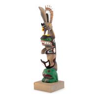 Painted Model Totem Pole