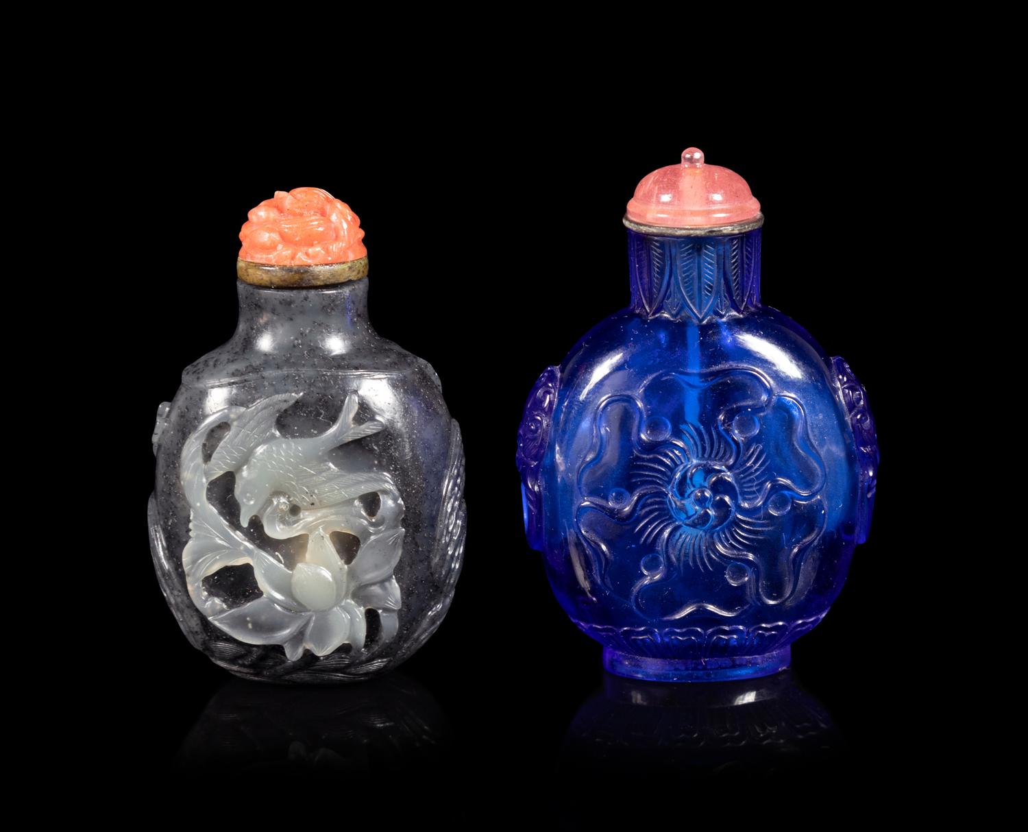 Two Chinese Snuff Bottles