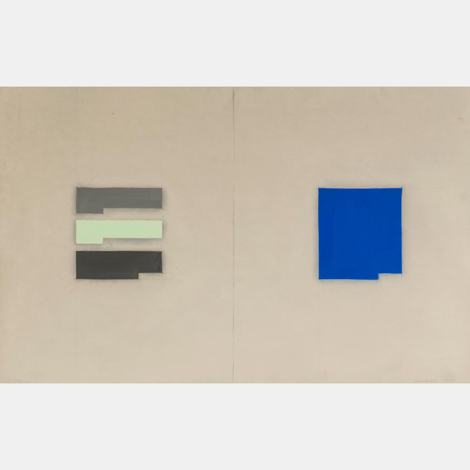 Cobalt Blue: Al, O, Co (from the Elements of Pigment series)