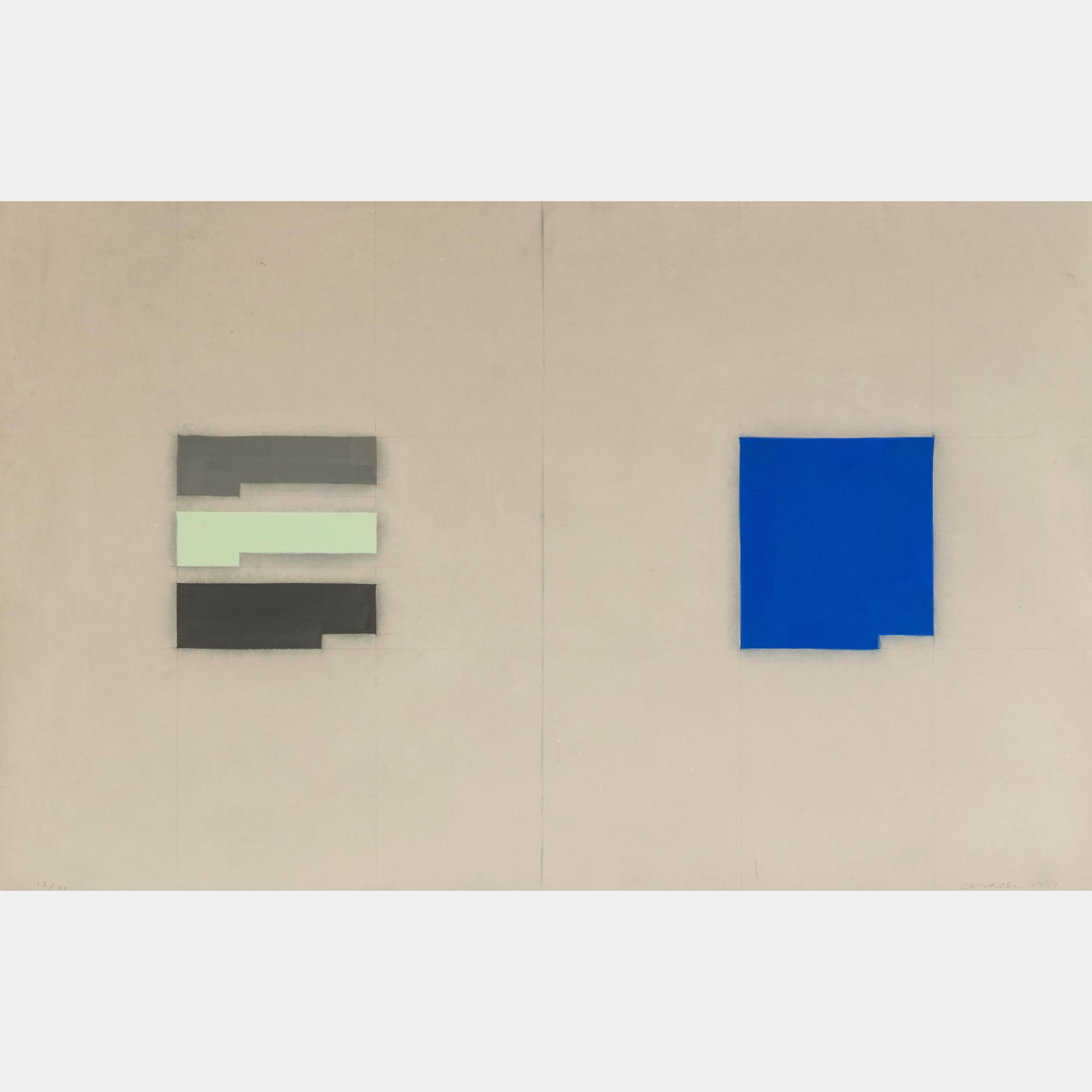 Cobalt Blue: Al, O, Co (from the Elements of Pigment series)