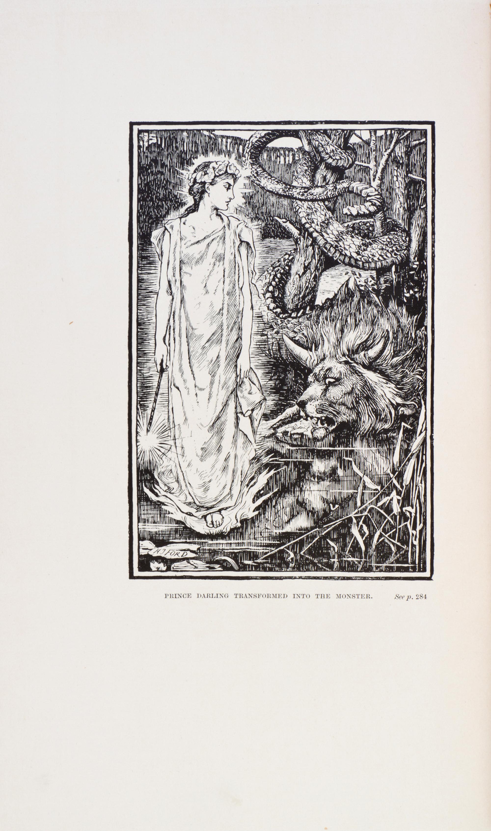 LANG, ANDREW. The Blue Fairy Book and The Blue Poetry Book. London, 1889, 1891. 2 vols. Limited.