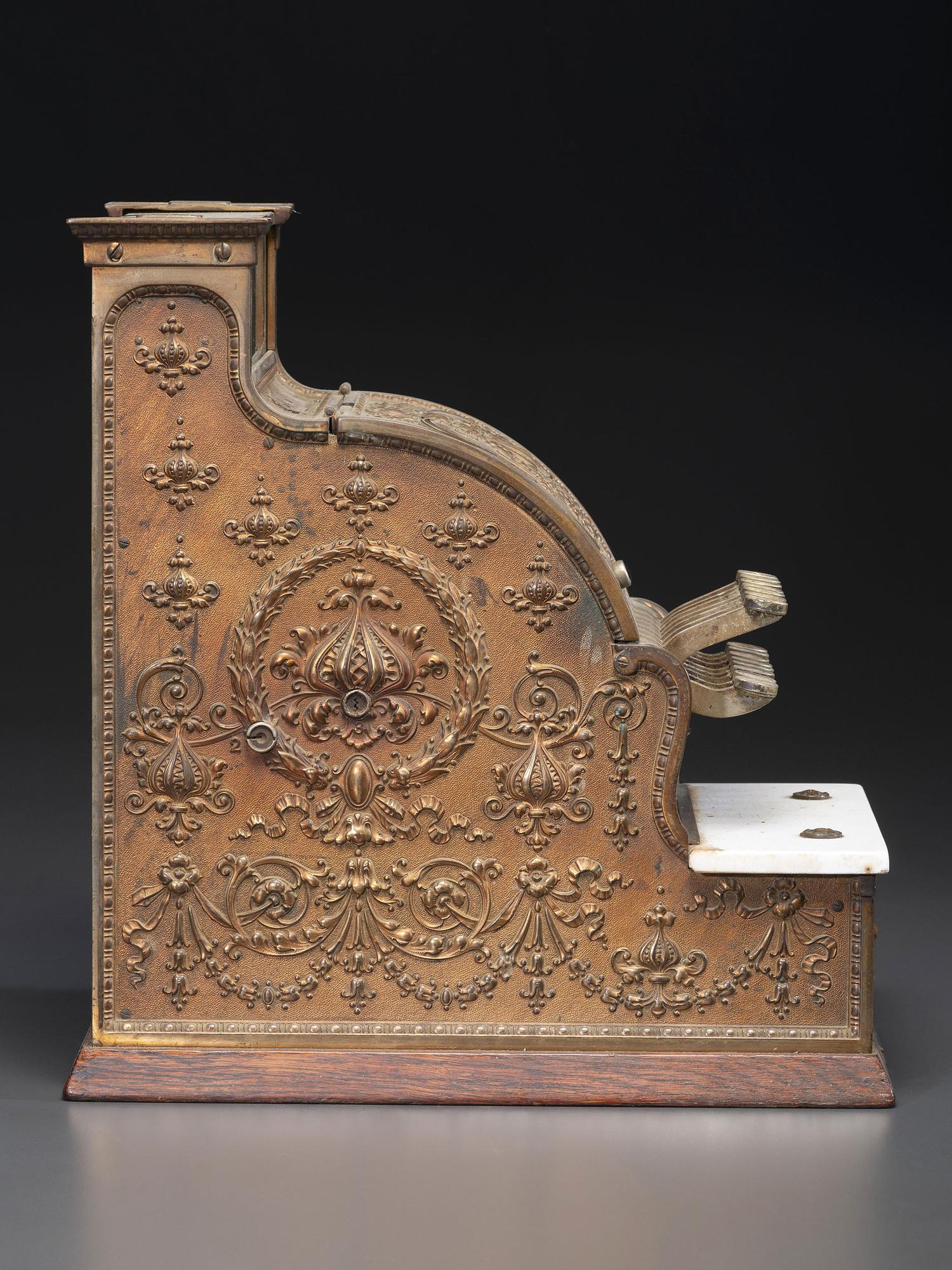 A National Brass Cash Register