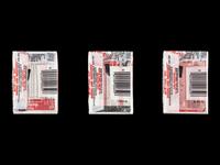 A Collection of Unopened 1985 Fleer Baseball Card Cello Packs with Kirby Puckett and Roger Clemens Rookie Cards Visible (x3)