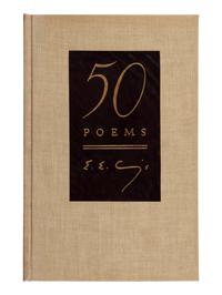 CUMMINGS, e.e. (1895-1962). 50 Poems . New York: Duell, Sloan and Pearce, 1940.