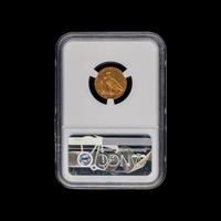 A 1913 Indian Head $2.50 Gold Coin [NGC MS62]