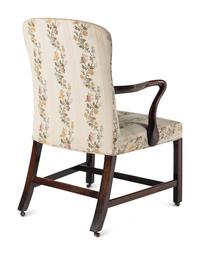 An English Mahogany Lolling Chair