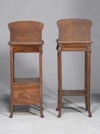Two Pedestal Tables