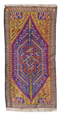 A Balouch Wool Rug 6 feet 7 1/2 inches x 3 feet 6 inches. — SECOND HALF 20TH CENTURY
