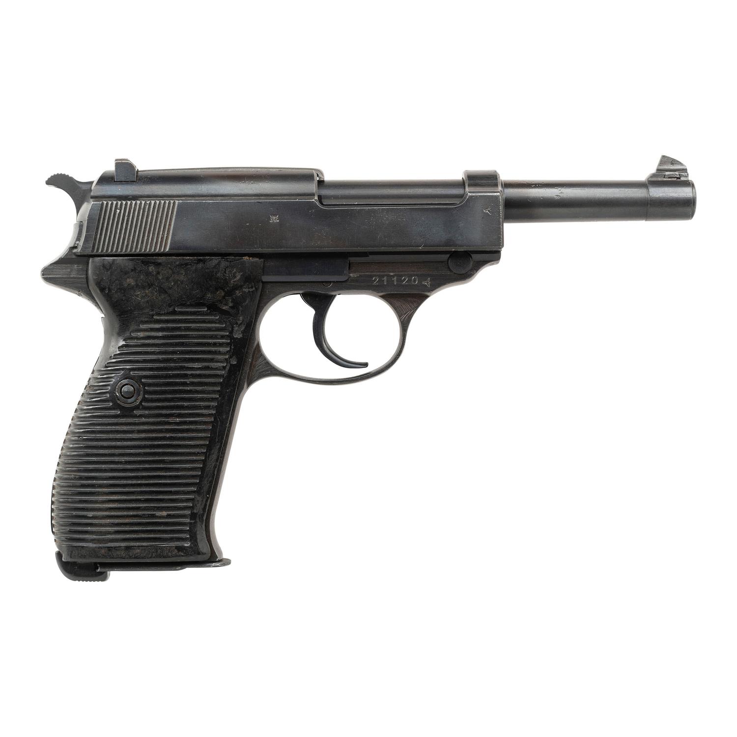 **Post-War Reworked Import Marked Pre-War Commercial Walther HP (P.38) Pistol