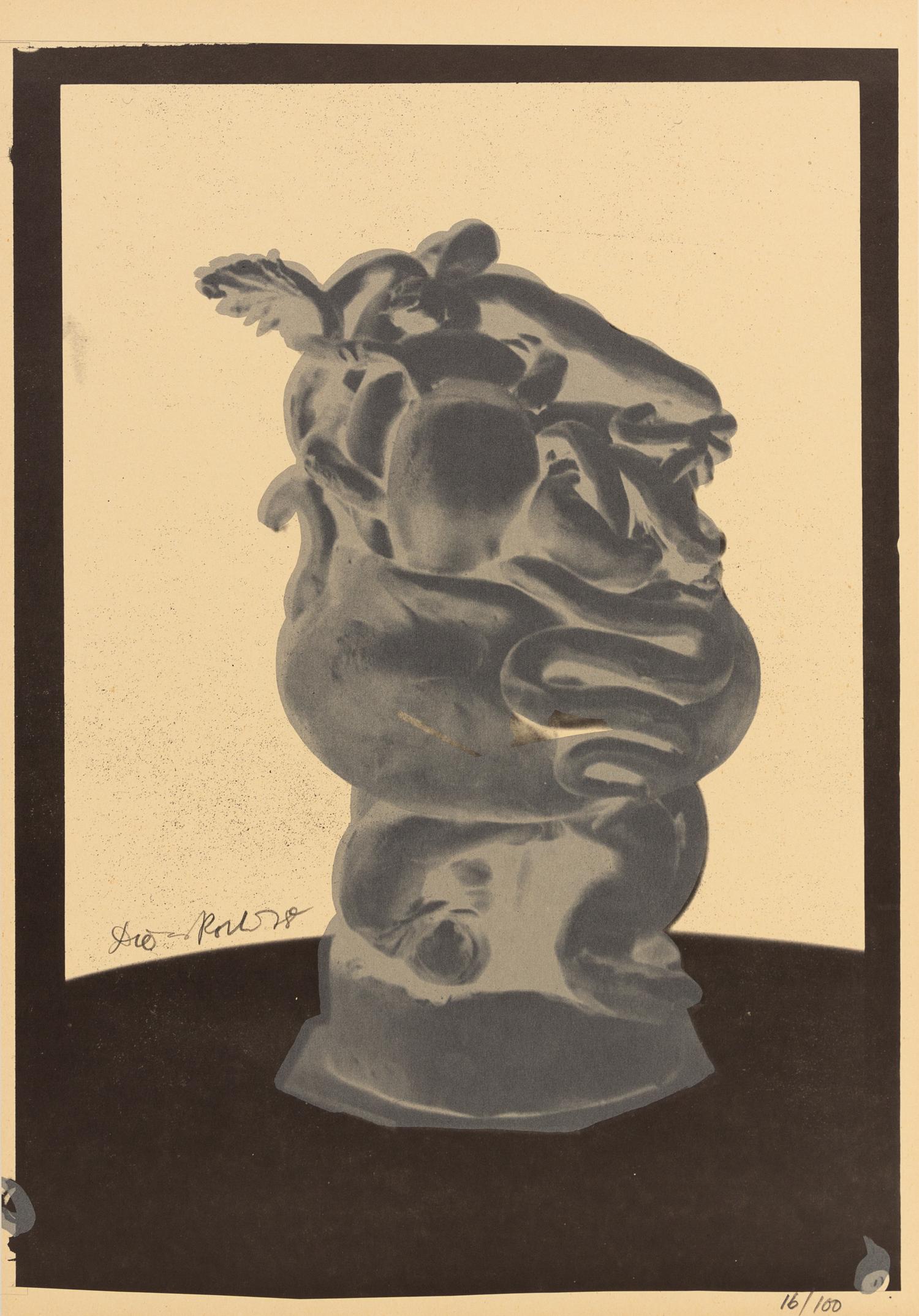 Dieter Roth, (German, 1930-1998), 2 times 5 TROPHIES, 1978, together with speedy drawing and book Seishport, Trophies; 125 Two-Handed S