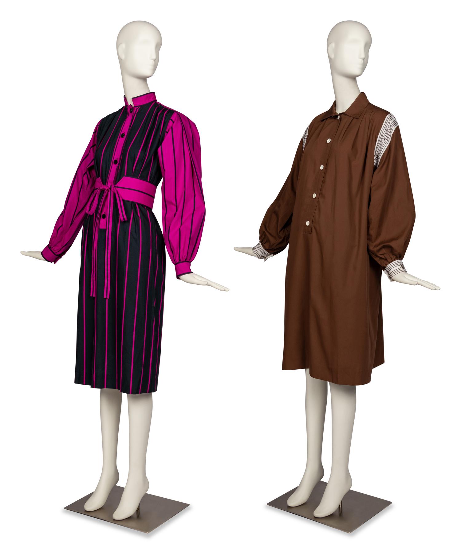 Two Givenchy Boutique Dresses, 1970-80s