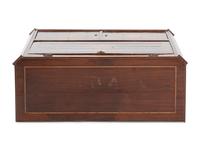 A Regency Inlaid Mahogany Fall-Front Secretary Desk