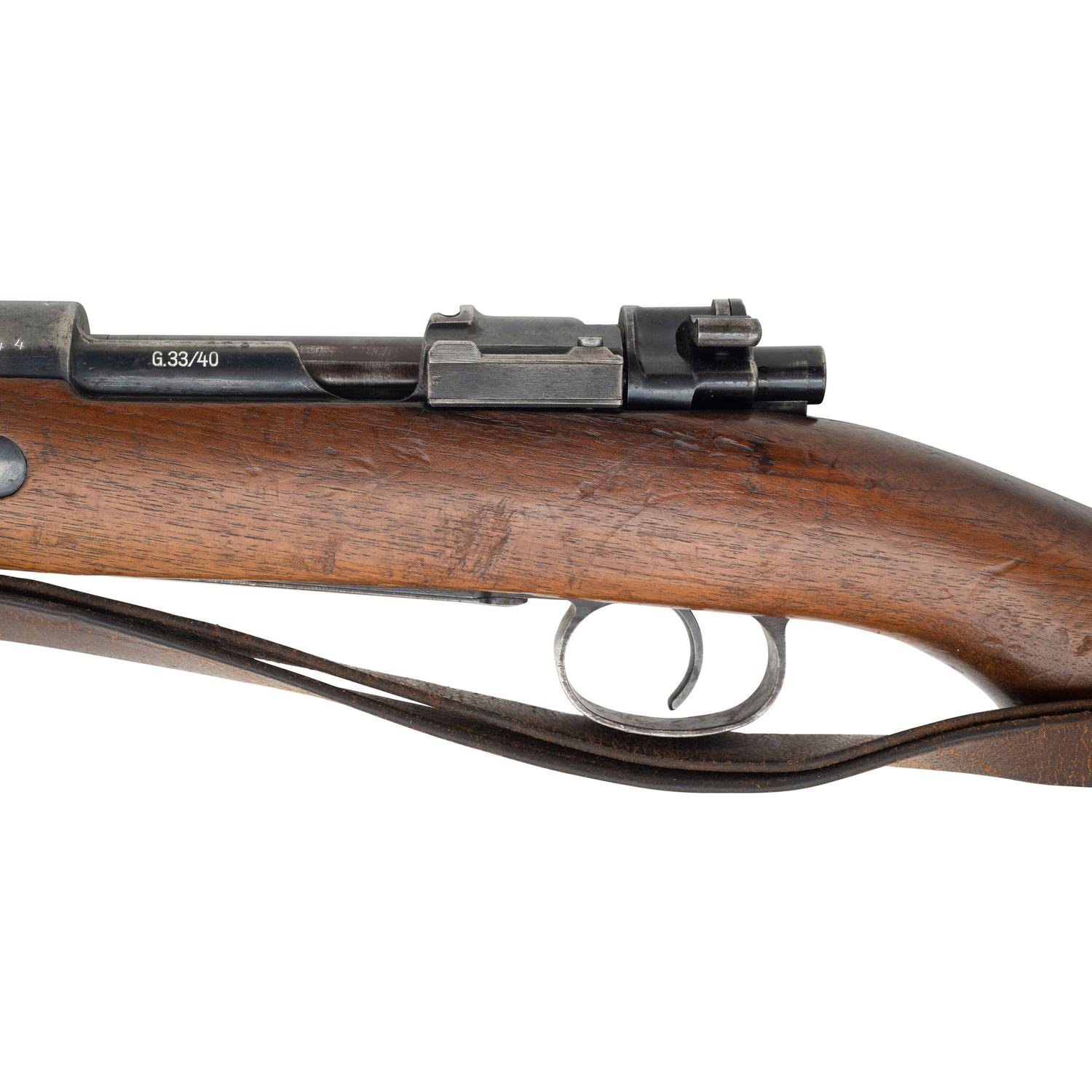 **Scarce WWII-era German CZ G.33/40 Mountain Carbine with dot-Code