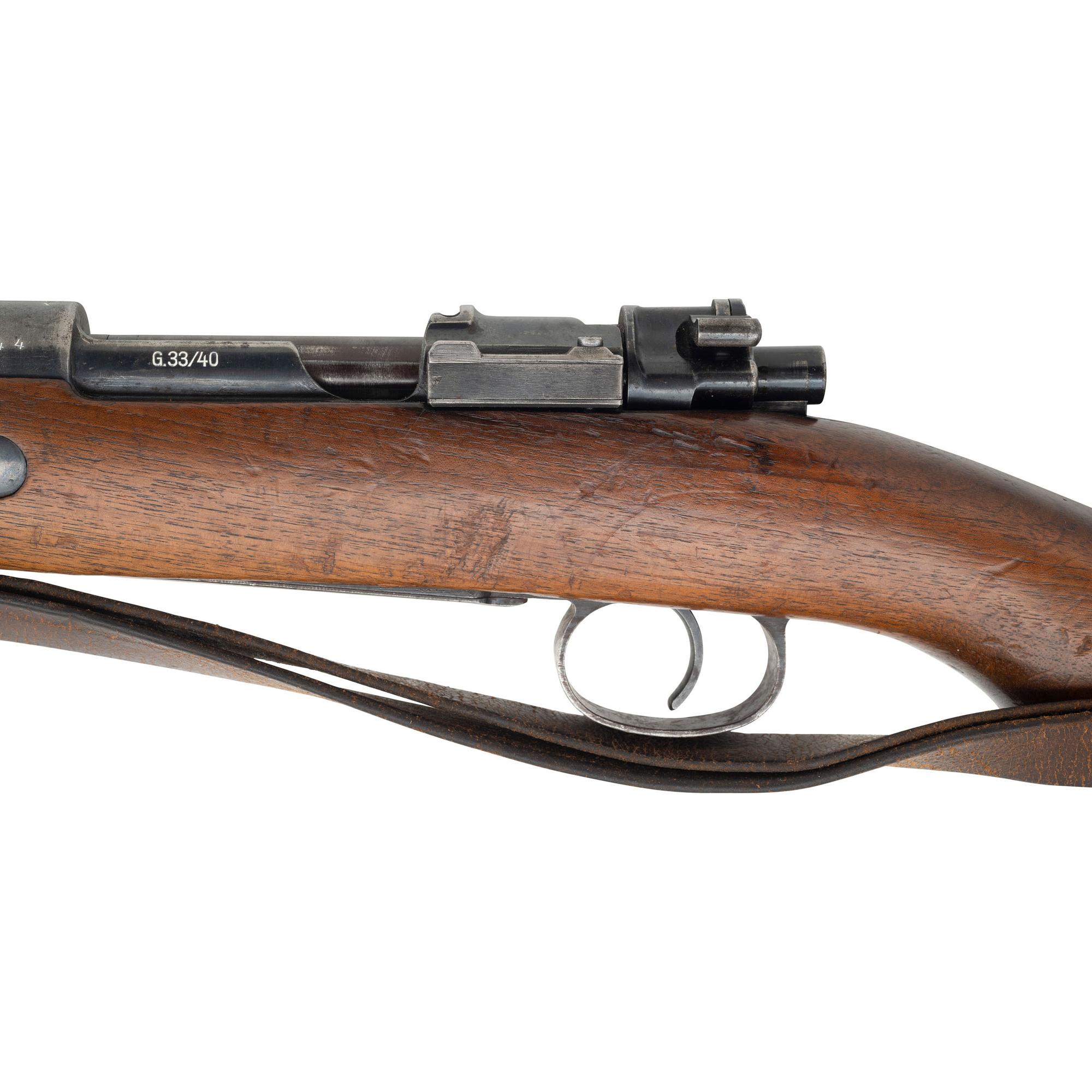 **Scarce WWII-era German CZ G.33/40 Mountain Carbine with dot-Code