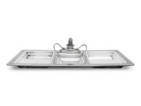 A Tiffany and Co. Silver Smoking Tray