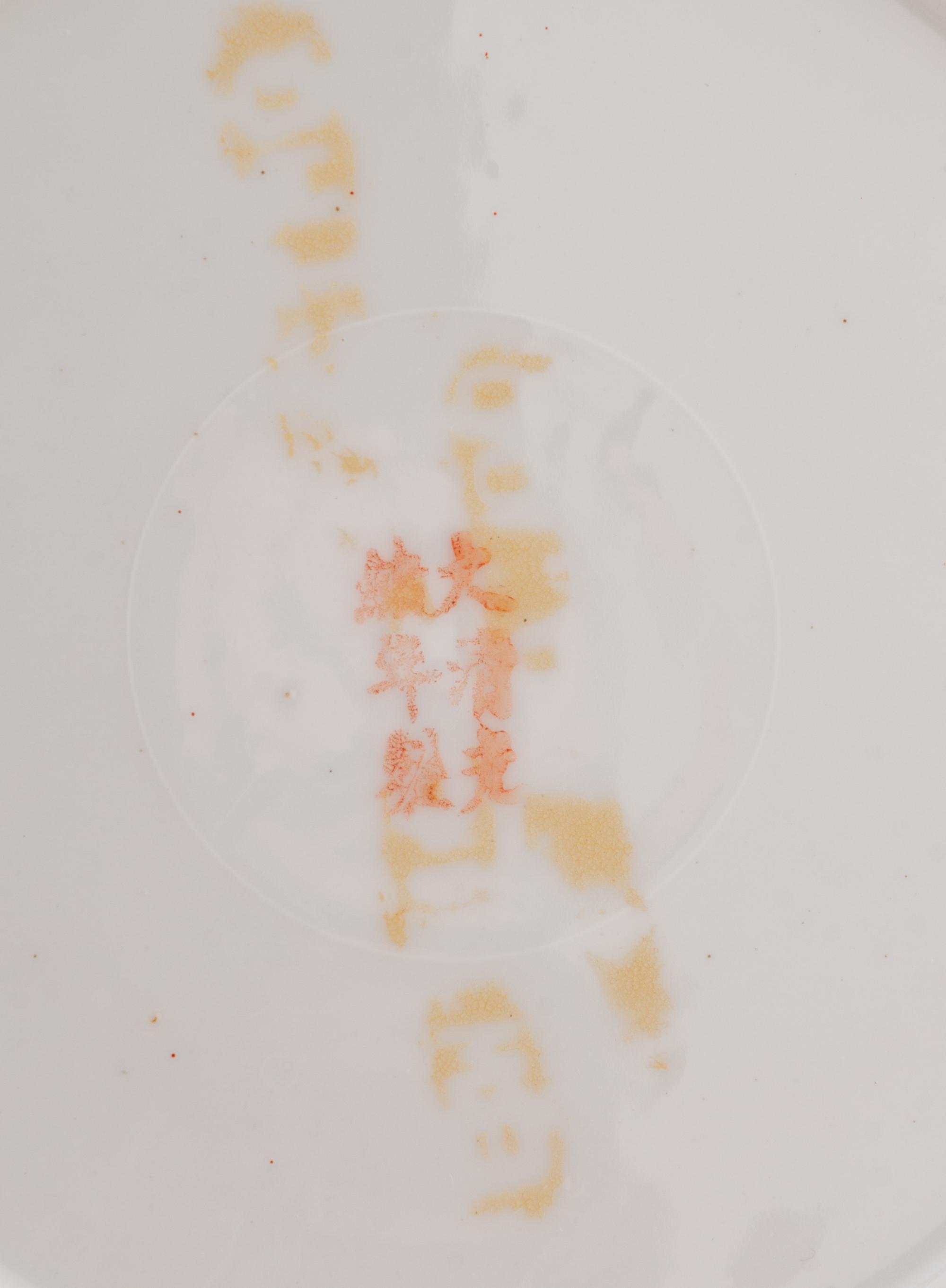 A Chinese Famille Jaune Porcelain Shallow Bowl